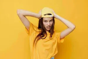 Yellow T-Shirt Casual Wear