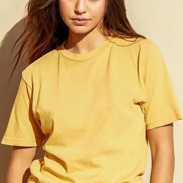 Yellow T-Shirt Casual Wear